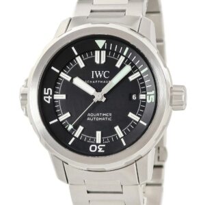 IWC IWC アクアタイマー オートマティック IW328803 ブラック 回転式インナーベゼル メンズ 腕時計自動巻き ブラック 【中古】