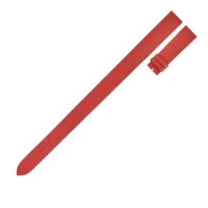 エルメス HERMES 腕時計パーツ 純正 レザー レッド 新品未使用 レザー ベルト バンド ストラップ ブレスレット 19ｍｍ 赤 レッド ドゥブルトゥール 替え 予備 【中古】