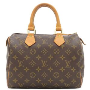 ルイヴィトン LOUIS VUITTON ハンドバッグ スピーディ 25 モノグラムキャンバス モノグラム ゴールド金具 茶 ボストン M41528 SP0011 【中古】