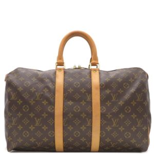 ルイヴィトン LOUIS VUITTON ボストンバッグ キーポル 45 モノグラムキャンバス モノグラム ゴールド金具 茶 鍵・パドロック欠品 M41428 SP0955 【中古】