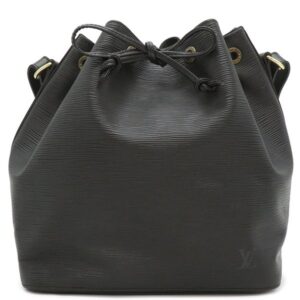 ルイヴィトン LOUIS VUITTON ショルダーバッグ プチノエ エピレザー ノワール ゴールド金具 巾着 黒 M59012 AR0938 【保存袋】 【中古】