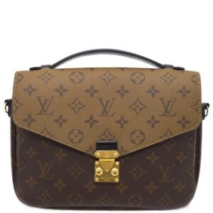 ルイヴィトン LOUIS VUITTON 2WAYバッグ ポシェット メティス MM モノグラムキャンバス モノグラムリバースキャンバス モノグラムリバース ゴールド金具 茶 M44876 【中古】