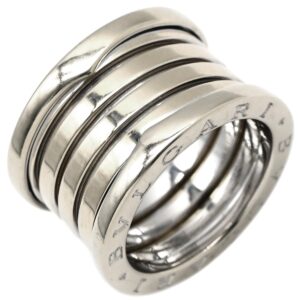 ブルガリ BVLGARI リング 指輪 ビーゼロワン B-zero1 5バンドリング ホワイトゴールド #53(JP13) BVLGARI Au750 WG 18K 18金 12号 【中古】中古品