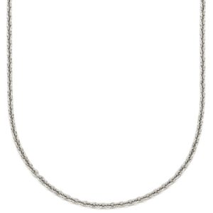 ブルガリ BVLGARI ネックレス チェーンネックレス ホワイトゴールド K18WG Au750 18K 18金 チェーン ペンダント 【中古】
