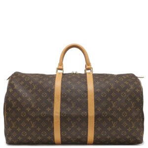 【★3％OFFクーポン】ルイヴィトン LOUIS VUITTON ボストンバッグ キーポル 55 モノグラムキャンバス モノグラム ゴールド金具 旅行カバン 鍵・パドロック欠品 M41424 FL0050 【中古】中古品